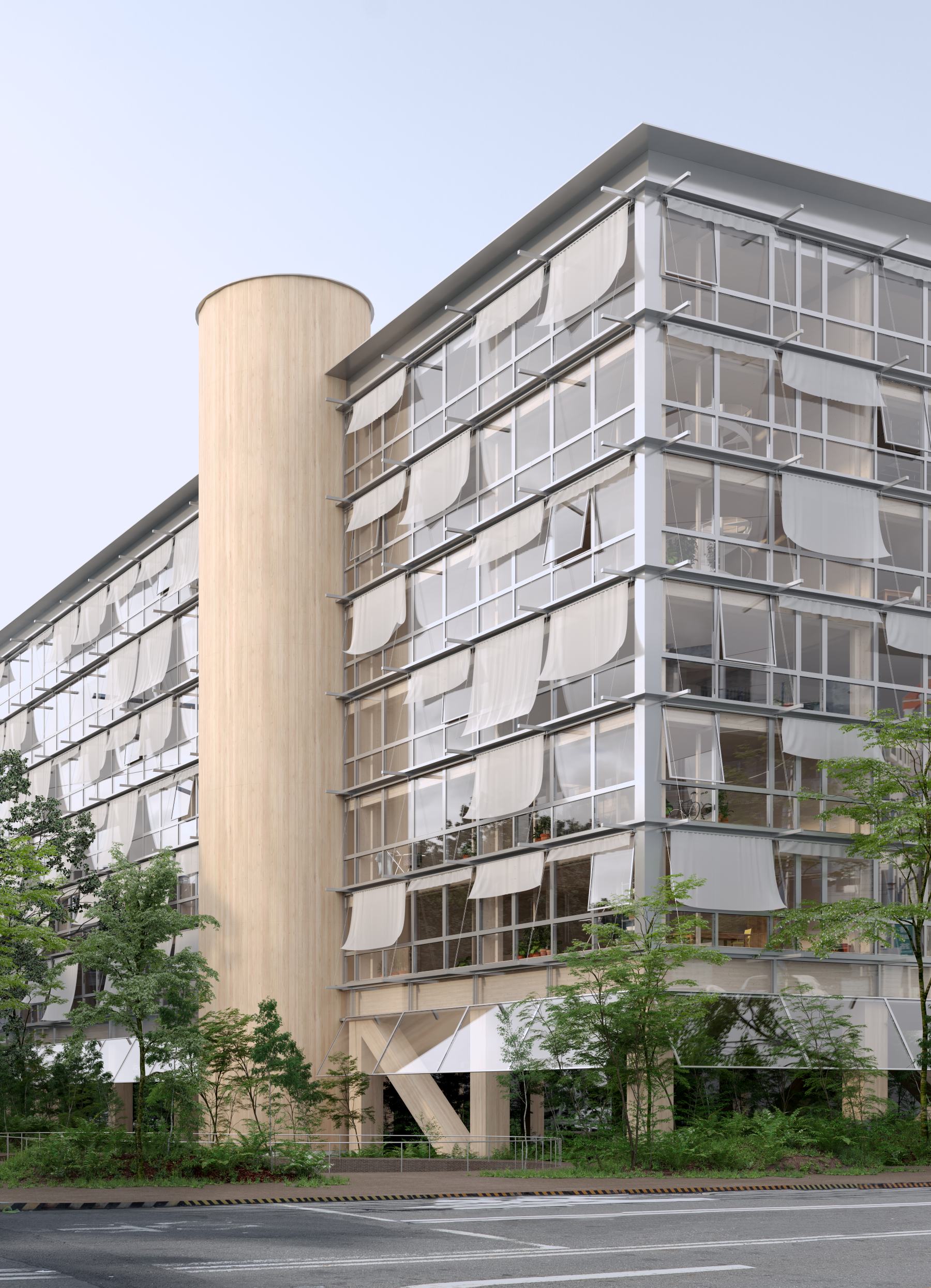 嘉屋2024木造集居示範設計｜木洞Woodhole